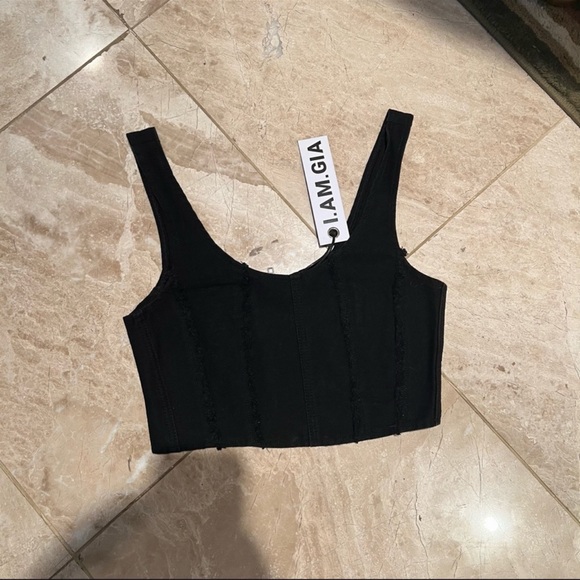 I AM GIA Jianna Corset Top - Picture 1 of 4
